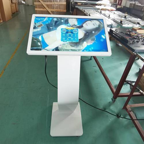 5寸K型臥式觸摸查詢一體機 電容觸摸屏廣告機在工廠場景中的創新應用